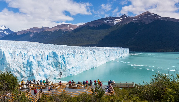 Side angle of the Perito Moreno Glacier Side angle of the Perito Moreno Glacier,