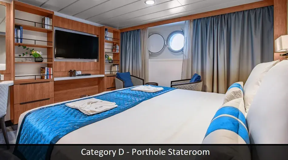 Cat D Porthole stateroom